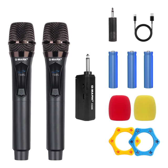 G-mark Universal Microfono Inalambrico Profesional Dinamico