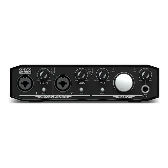 Interface De Audio Mackie Onyx Producer 2.2 2x2 Color Negro