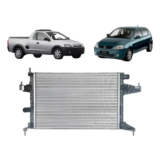 Radiador P/  Corsa  Montana 1.0 1.4 1.8 2003 A 2009 C/ S/ Ar