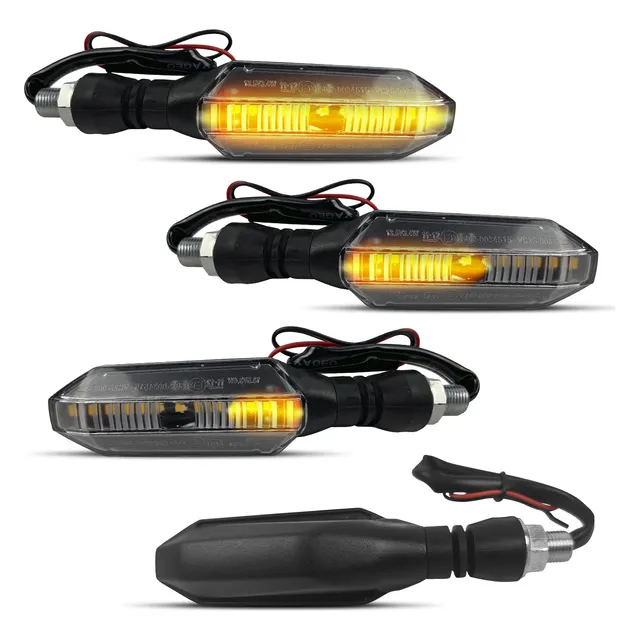 Kit 4 Piscas Led Sequencial Honda Cb 300 Xre 300 Cbx Twister