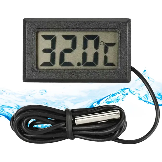 Termômetro Digital Lcd Geladeira Freezer Chocadeira Aquário