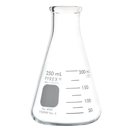 Matraz Erlenmeyer 250 Ml Pyrex