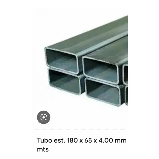 Tubo Estructural 180x65 Mejor Precio Del Mercado