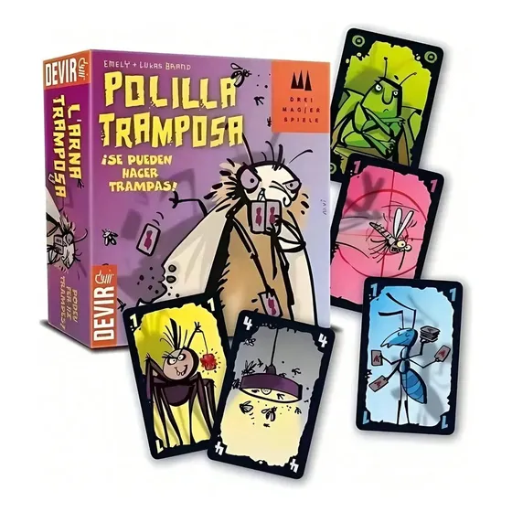 Juego De Cartas Polilla Tramposa Devir Familiar