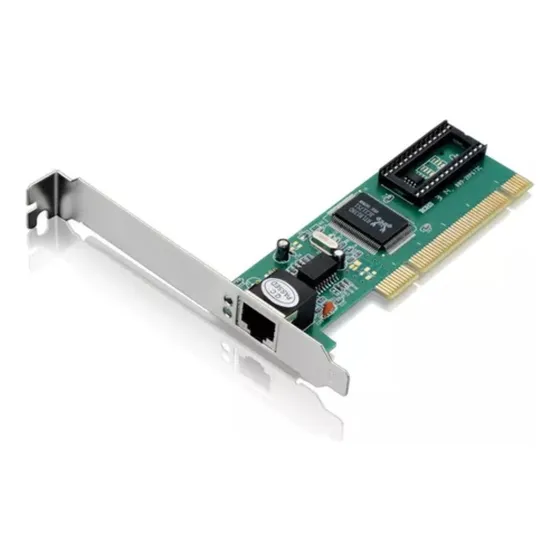Placa De Rede Pci 10/100 Mbps Realtek Rtl8139/d 32 Bits