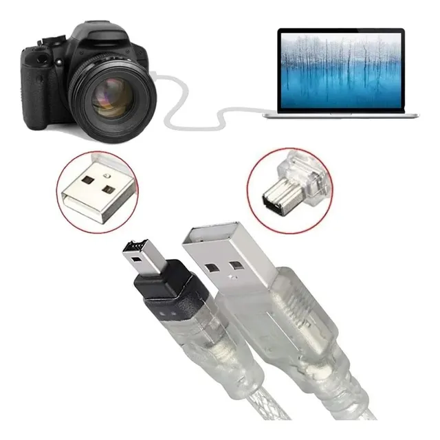 Cable Adaptador Para Firewire 400 4 Pines Camara Usb 1.5m