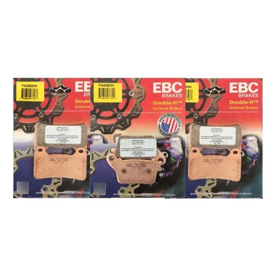 Kit Balatas Ebc Hh Honda Cbr 600rr 07 08 09 12 16 Del Tras