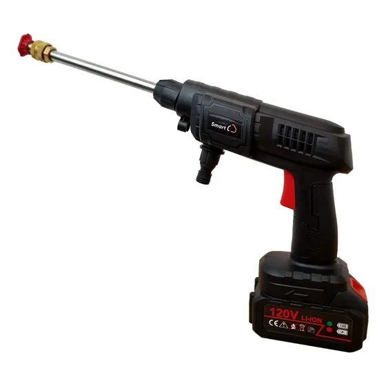 Hidro Smart - Hidrolavadora Portátil 120v Con Doble Bateria