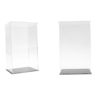 2pcs Caja De Exhibición De Acrílico Transparente Cubo A Prue 2pcs Caja De Exhibición De Acrílico Transparente Cubo A Prue