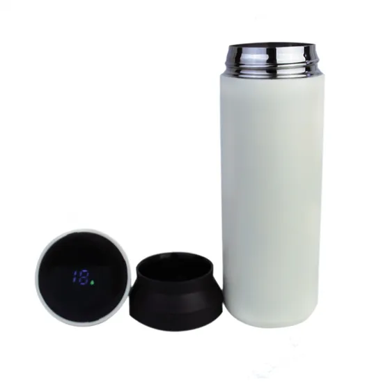 Vaso Termo Digital Inteligente Acero Inoxidable 480ml 