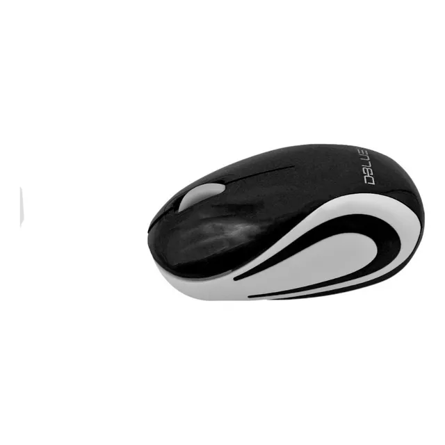 Mouse Óptico Inalámbrico 1200dpi /03-dbm9133bk Color Negro