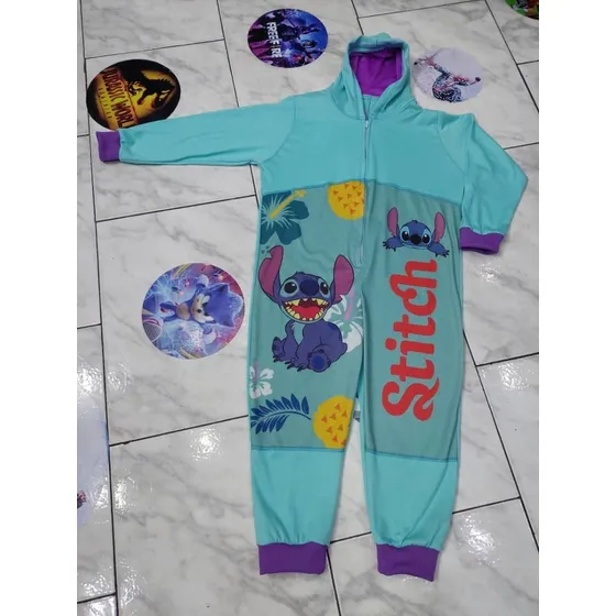 Pijama Enteriza De Stitch