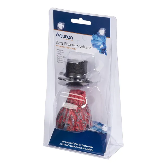 Aqueon Filtro Volcan Para Bettas Para Peceras 3 Galones