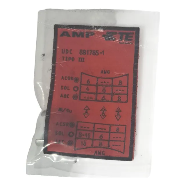 Conector Udc  Color Rojo 3 Piezas Rojo