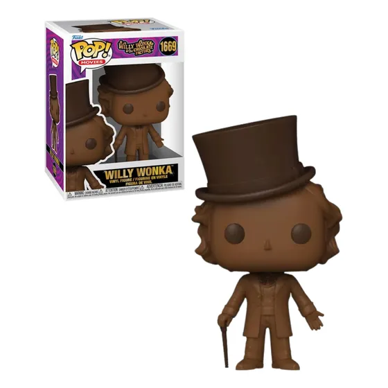 Funko Pop Willy Wonka Chocolate #1669 - Willy Wonka Factory