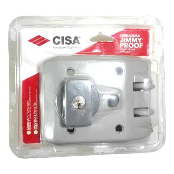 Cerradura Jimmy Proof Cisa Para Portones Diente Perro