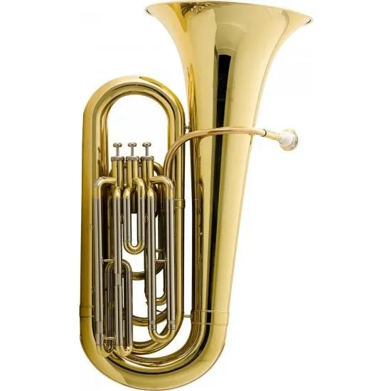 Tuba Bb 3.4 3 Pistos Hbb-l332l Laqueada Harmonics