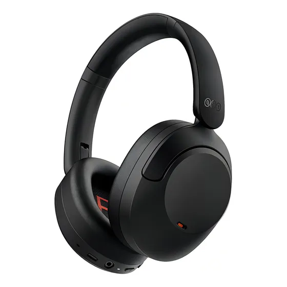 Headset Qcy H4 Anc Bluetooth 5.2 Multiponto 70h Preto