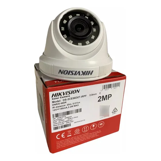 Camara Hikvision Turbo Hd 1080p 2.8mm Domo Indoor 2mp Cctv