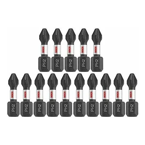 Juego De Puntas Estria Ph2,taladro Atornillador.bosch 15pza