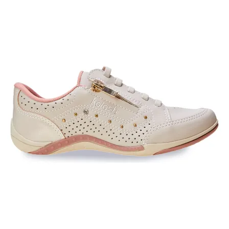 Tênis Kolosh C1299 Feminino Urbano Antiderrapante Névoa Liso 36