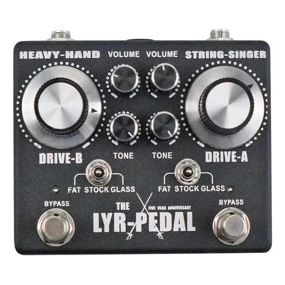 Pedal Ly Rock Dual Overdrive | The Duellist Clone 1:1
