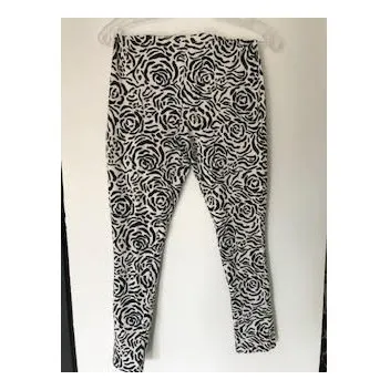 Pantalon Leggins Flores  Faded Glory Usado
