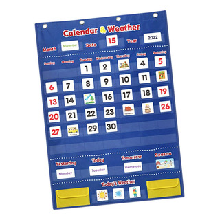 Calendario Gráfico De Bolsillo Suministros De Aprendizaje Calendario Gráfico De Bolsillo Suministros De Aprendizaje