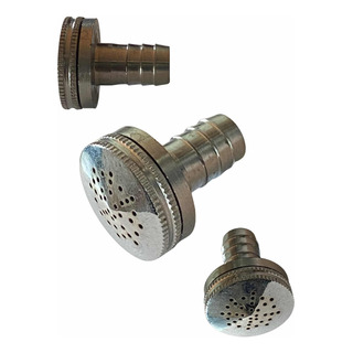 Chiflón De Latón Cromado Para Manguera De Riego Ornamental Chiflón De Latón Cromado Para Manguera De Riego Ornamental