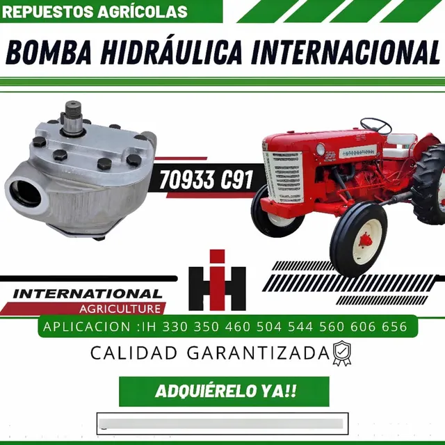 Bomba Hidráulica Internacional 330 350 460 606