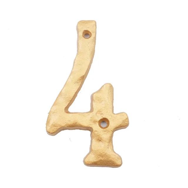 Numero Placa Calle Para Signo Residencia Buzon 4