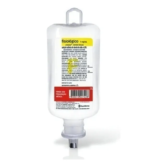 Suero Fisiológico  250 Ml 0,9% | Eurofarma Sabor Sin Sabor