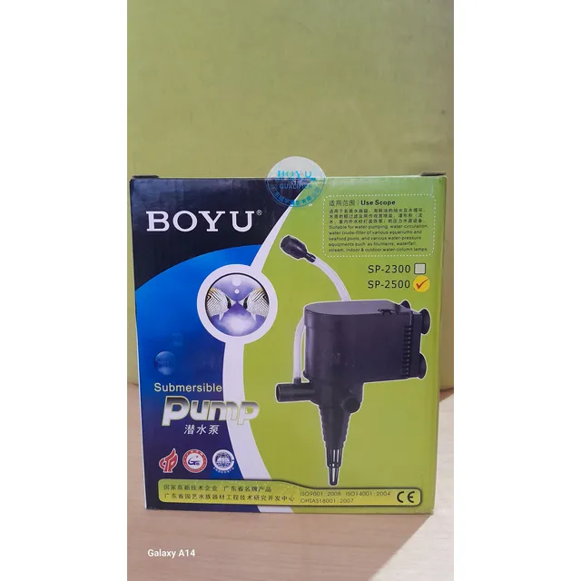 Bomba Sumergible Boyu Sp2500 Estanques
