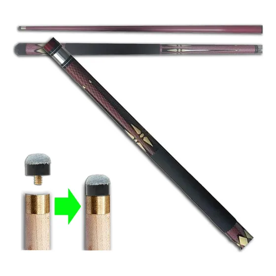 Taco Pool Ramin Br/bl Cobra 2 Tramos  11mm 580grs Hilado M36 580 G