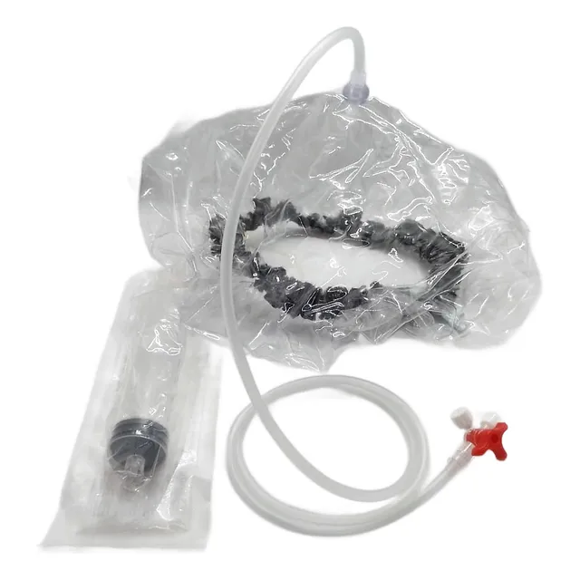 Touca Para Ozonizar Couro Cabeludo+ Brinde Seringa De 60ml
