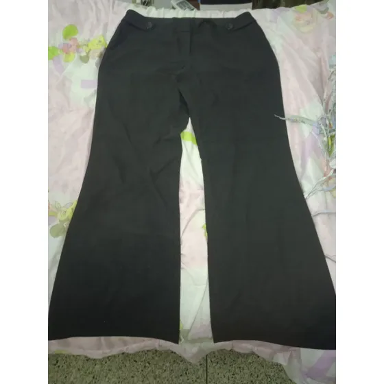 Pantalón De Vestir Gris Oscuro Talla 12
