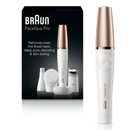 Epilador Facial Braun Facespa Pro 911 3 En 1 Para Mujeres
