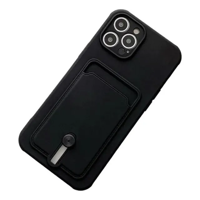 Capa Simples Para Celular Com Porta-cartões Para iPhone 14