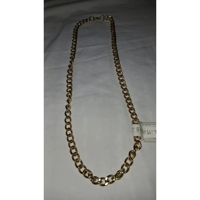 Cadena Gruesa Larga Importada Baño Oro18k Ventagaraje Yc12