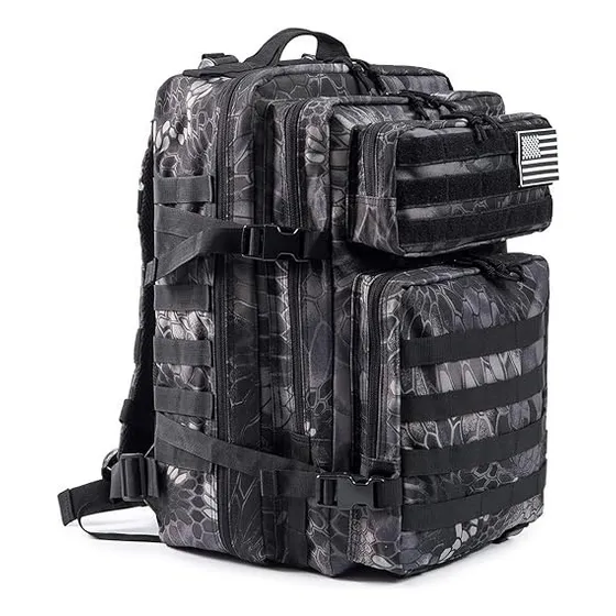 Bolso Morral Tactico Multi Funcional Crossfit Gym Viaje 50l