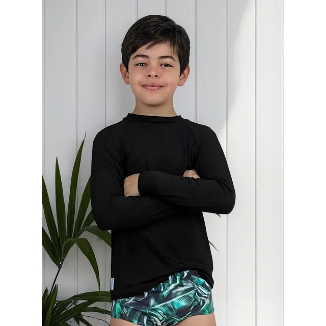 Blusa Térmica Com Proteção Solar Uv50+ Bebê E Infantil 1-14
