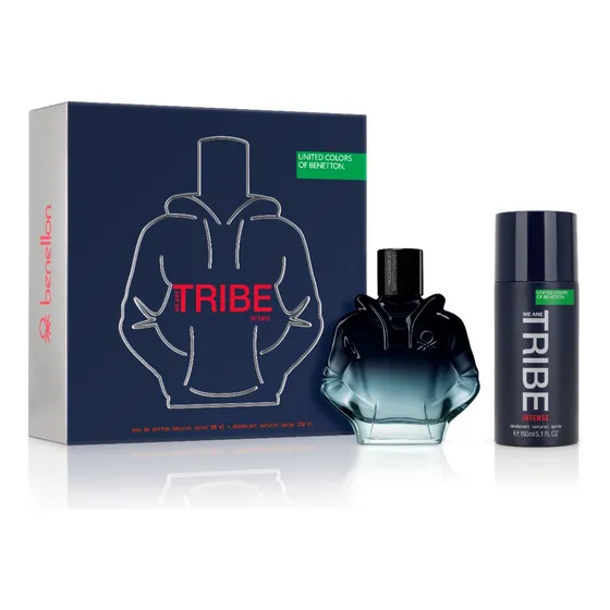 Set United Colors Tribe Intense Edp 90ml + Desodorante 150ml