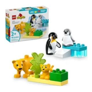 Lego Duplo - FamĂlias De Animais Selvagens: Pinguins E LeĂ”es Lego Duplo - FamĂlias De Animais Selvagens: Pinguins E LeĂ”es