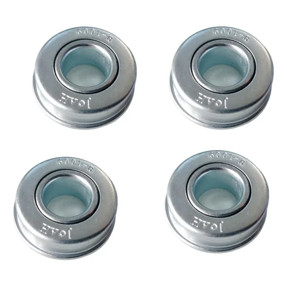Kit De 4 Rodamientos Para Ruedas De Cortagramas 12,7x28,6mm