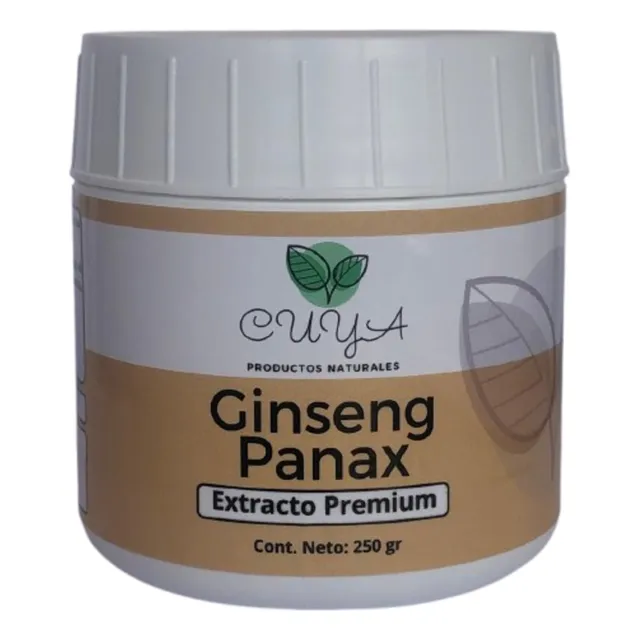 Ginseng Panax 250gr Extracto En Polvo Premium