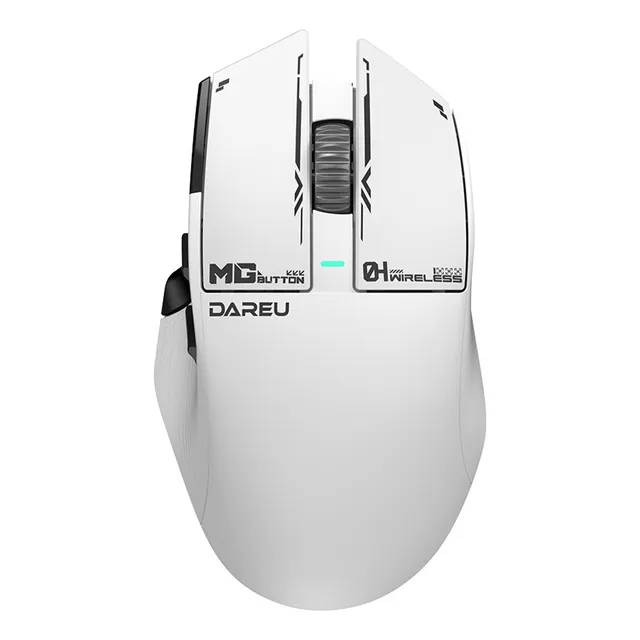 Ratón Inalámbrico Para Juegos Trimodo De 8 Khz Con Cable Y 4