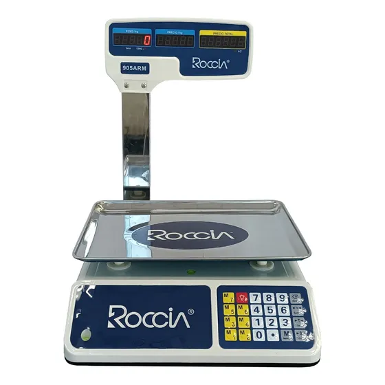 Balanza Peso De 30kg Recargable Con Visor Roccia