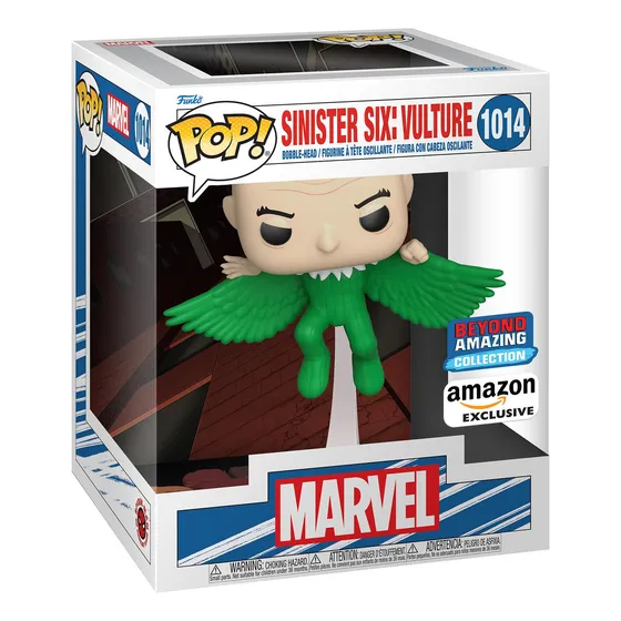 Funko Pop Deluxe Marvel Sinister 6 Vulture, Exclusivo De Lov