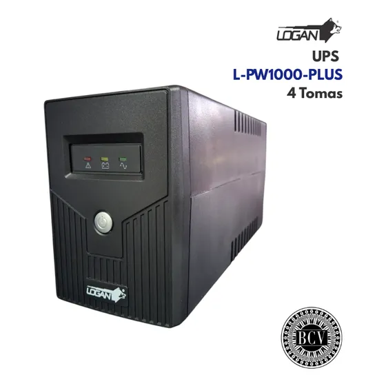 Ups Regulador Inteligente Respaldo Logan 1000va 500w 4 Tomas