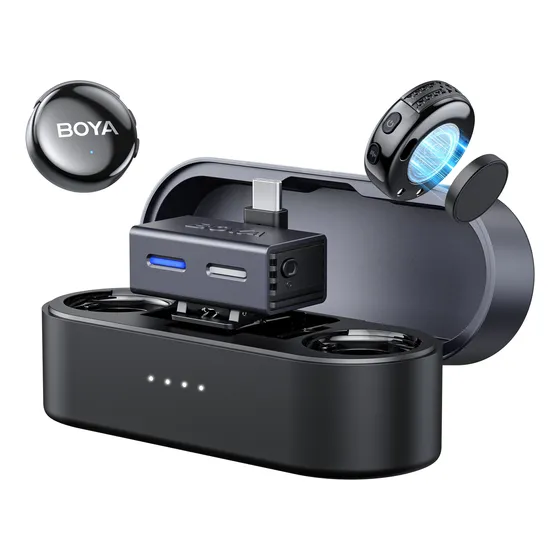 Boyalink 3 Microfono Inalambrico De Solapa Con Usb-c/3.5 Mm